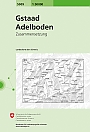 Topografische Wandelkaart Zwitserland 5009 Gstaad Adelboden (Samengestelde kaart) - Landeskarte der Schweiz