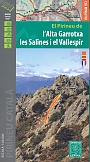 Wandelkaart l'Alta Garrotxa les Salines i el Vallespir | Editorial Alpina