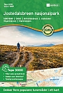 Wandelkaart 3009 Jostedalsbreen Nasjonalpark Topo 3000 | Nordeca