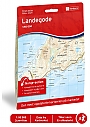 Topografische Wandelkaart Noorwegen 10129 Landegode - Nordeca Norge
