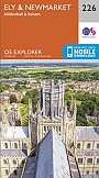 Topografische Wandelkaart 226 Ely / Newmarket / Mildenhall / Soham - Explorer Map