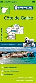 Fietskaart - Wegenkaart - Landkaart 141 Costa Galicia Galicië - Michelin Zoom
