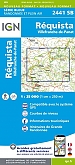 Topografische Wandelkaart van Frankrijk 2441SB - Requista / Villefranche-de-Panat