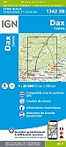 Topografische Wandelkaart van Frankrijk 1342SB - Dax Castets
