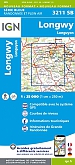 Topografische Wandelkaart van Frankrijk 3211SB - Longwy / Longuyon