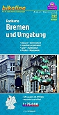 Fietskaart Bremen und Umgebung (Rk-Nds07) Bikeline Esterbauer