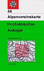Wandelkaart 44 Hochalmspitze Ankogel | Alpenvereinskarte