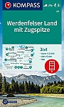 Wandelkaart 07 Werdenfelser Land mit Zugspitze Kompass