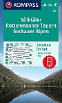 Wandelkaart 223 Solltaler Rottenmanner Tauern Seckauer Alpen Kompass