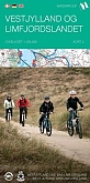 Fietskaart 2 Vestsjaelland og Limfjordslandet | Legind Cykelkort