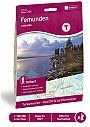 Topografische Wandelkaart Noorwegen 2559 Femunden (Sør) - Nordeca Turkart