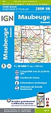 Topografische Wandelkaart van Frankrijk 2806SB - Maubeuge / Jeumont
