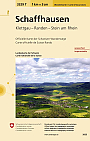 Topografische Wandelkaart Zwitserland 3329T Schaffhausen Klettgau Randen Stein am Rhein - Landeskarte der Schweiz