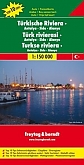 Wegenkaart - Landkaart Turkse Riviera / Antalya-Side-Alanya - Freytag & Berndt