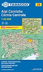 Wandelkaart 09 Alpi Carniche Carnia Tabacco