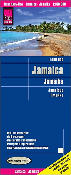 Wegenkaart - Landkaart Jamaica - World Mapping Project (Reise Know-How)
