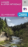 Topografische Wandelkaart 71 Lanark / Upper Nithsdale - Landranger Map