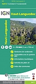 Wandelkaart Fietskaart 22 Haut-Languedoc Top 75 | IGN