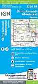 Topografische Wandelkaart van Frankrijk 2326SB - St-Amand-Montrond