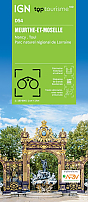 Wegenkaart - Fietskaart D54 Top Meurthe et Moselle Moezel | IGN Top Tourisme