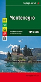 Wegenkaart - Landkaart Montenegro - Freytag & Berndt
