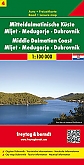 Wegenkaart - Fietskaart AK0706 Dalmatische Kust Mljet/Dubrovnik/Medugorje - Freytag & Berndt
