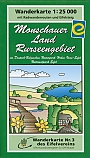 Wandelkaart Eifel 3 Monschauer Land Rurseengebiet - Wanderkarte Des Eifelvereins