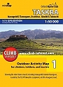 Wandelkaart 1 Taskra Minimap | Oxford Alpine Club