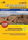 Wandelkaart 5A Ait Mansour West Minimap | Oxford Alpine Club