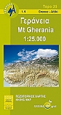 Wandelkaart 1.5 Mount Gherania Anavasi